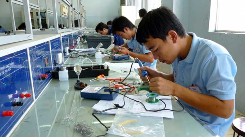 Hình ảnh du học sinh với visa D4-6 tại Hàn Quốc