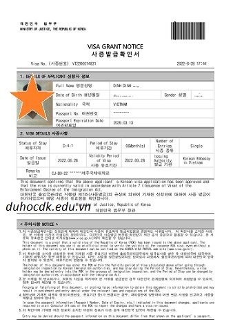 Visa du học mơ ước của du học sinh