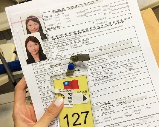 xin visa du học đài loan
