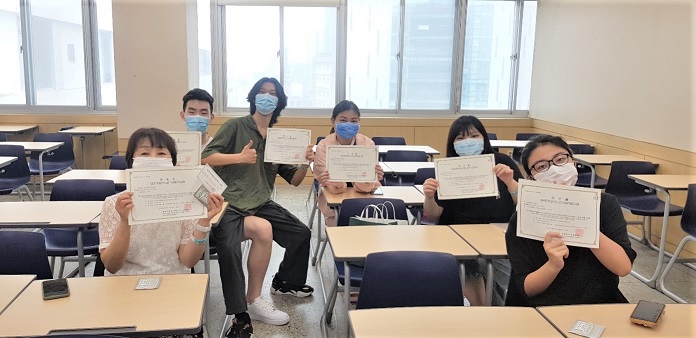 Lớp học tiếng Hàn tại trường đại học Hongik (ảnh: hongik uni)